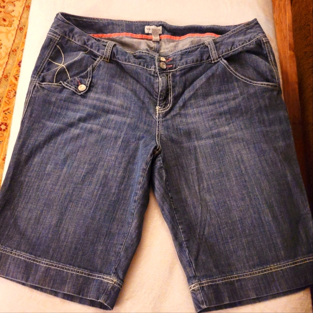 Venezia Denim Bermuda Shorts Jeans Plus Size 26